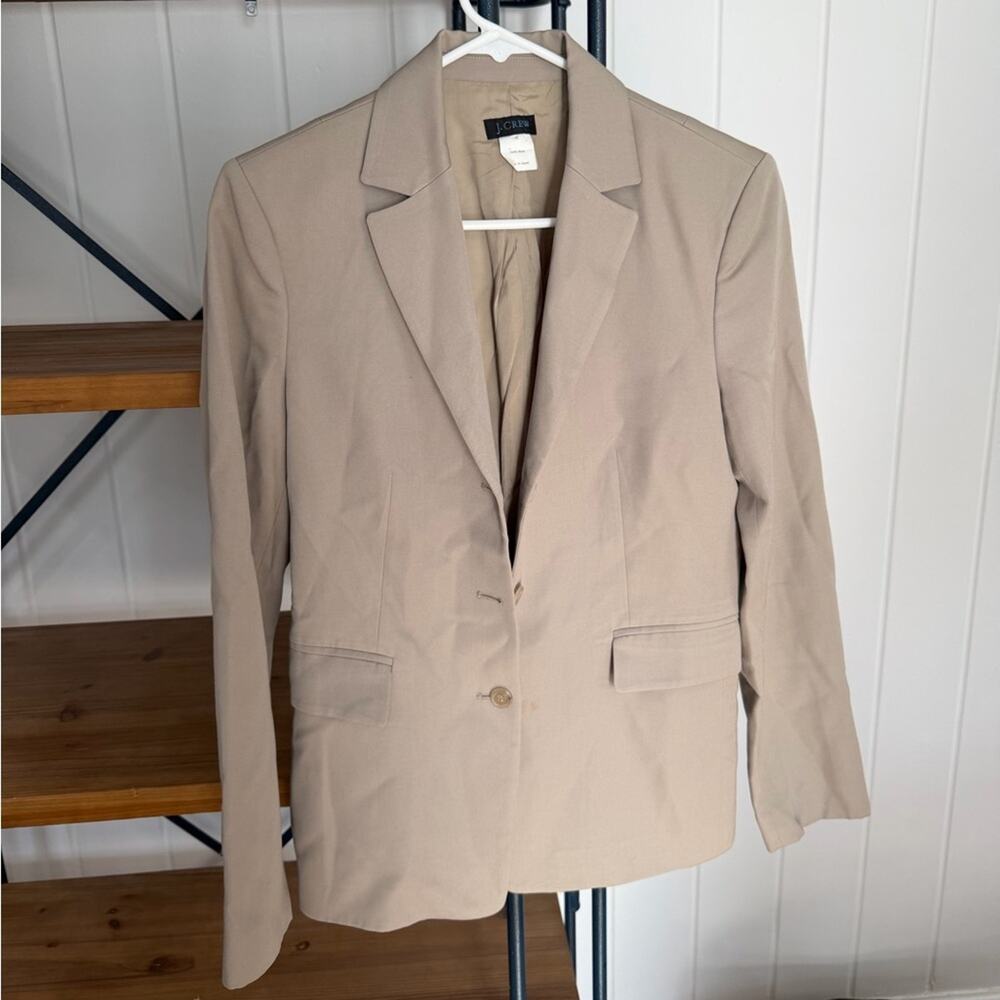 J crew wool blazer